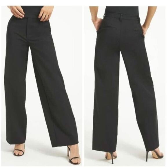 Good American pants Woven Trousers 2.0 black size 20 - Picture 1 of 6